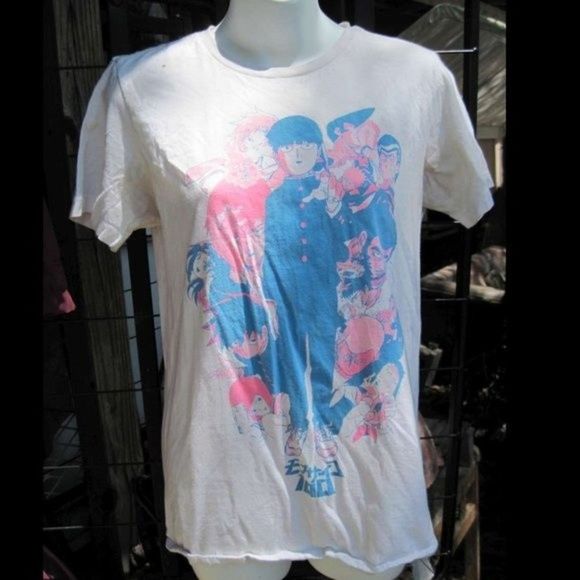 Mob Psycho 100 Anime Short Sleeve Tee Shirt ONE Supernatural Onepunchman Psychic - Picture 3 of 11